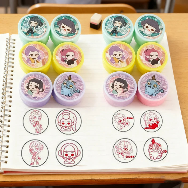 Lot de Tampons Enfant Mignons – Set DIY Scrapbooking & Récompenses Scolaires (10 ou 20 pcs)