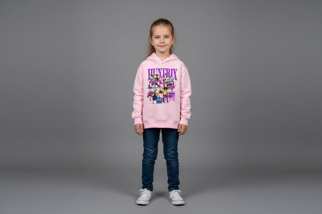 Sweat à Capuche Enfant Kpop Demon Hunters – Hoodie Anime Garçon & Fille