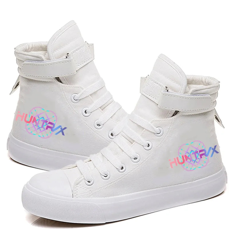Baskets Montantes Streetwear k-pop – Sneakers Urbaines Casual Tendance