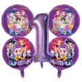 Kit Ballons Anniversaire Enfant – Ballons Chiffres Aluminium & Décoration Fête