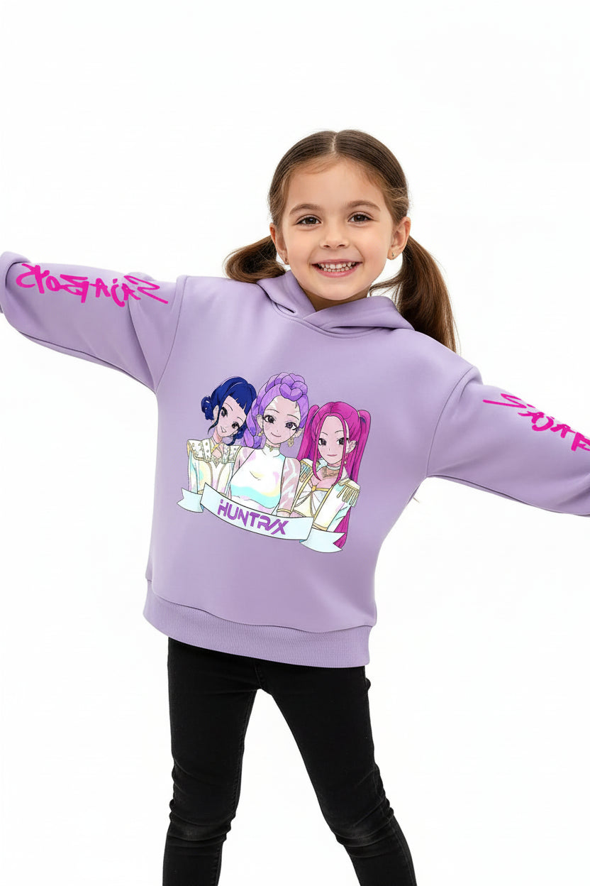 Sweat à Capuche Enfant – Style Cartoon Fantasy K-pop Chaud et Tendance
