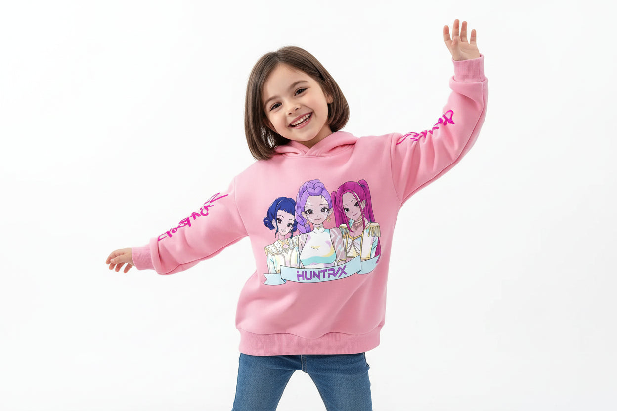 Sweat à Capuche Enfant – Style Cartoon Fantasy K-pop Chaud et Tendance