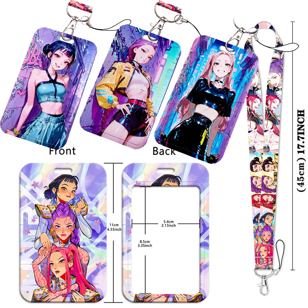 Tour de Cou Porte-Badge – Lanyard Carte ID Étudiant & Bureau