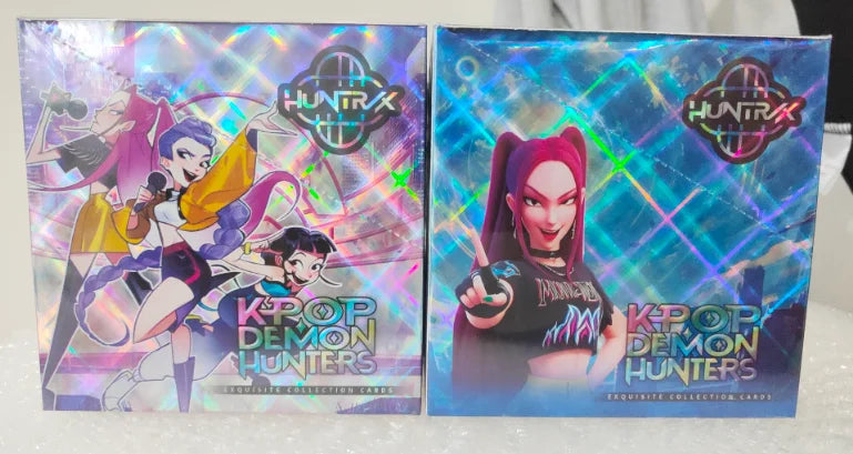 Coffret 30 Booster Cartes K-Pop Demon Hunters – Cartes Rare Anime Collection Blind Box