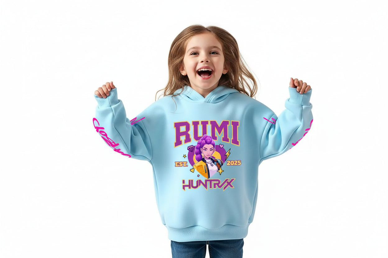 Sweat à Capuche Enfant Cartoon Kawaii Fantasy K-pop – Haut Décontracté Tendance