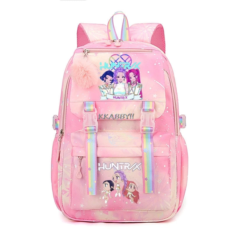 Sac à Dos Étudiant Imprimé – Backpack Grande Capacité Collège & Lycée