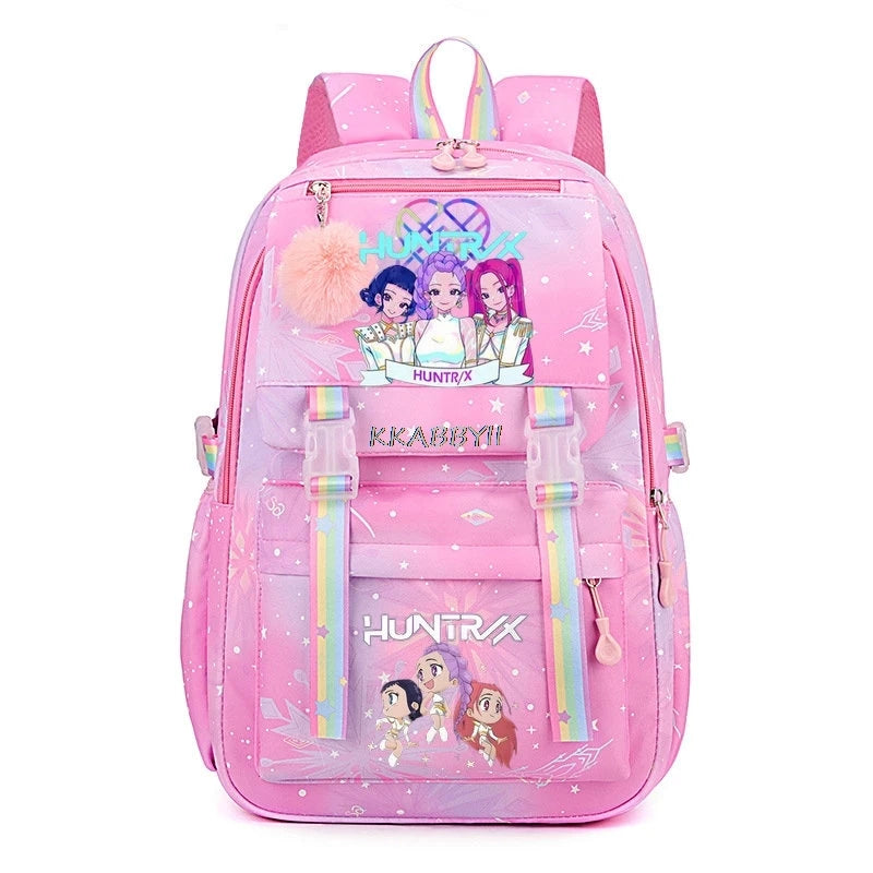 Sac à Dos Étudiant Imprimé – Backpack Grande Capacité Collège & Lycée