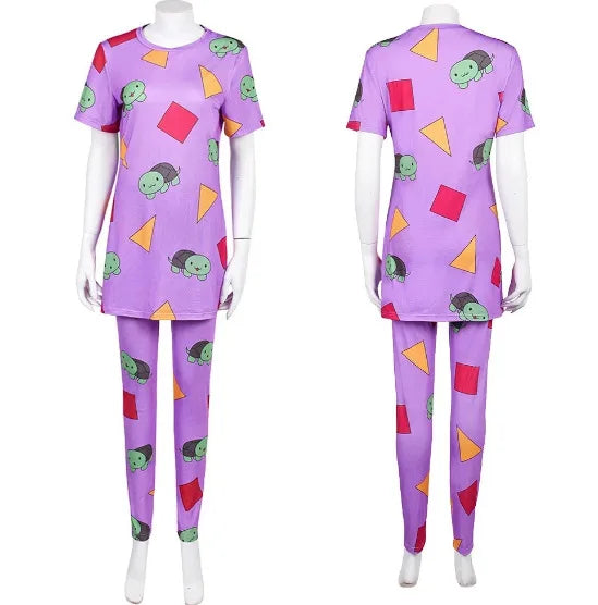 Pyjama Costume Ours Violet Enfant – Tenue Cosplay Fun pour Fête & Carnaval