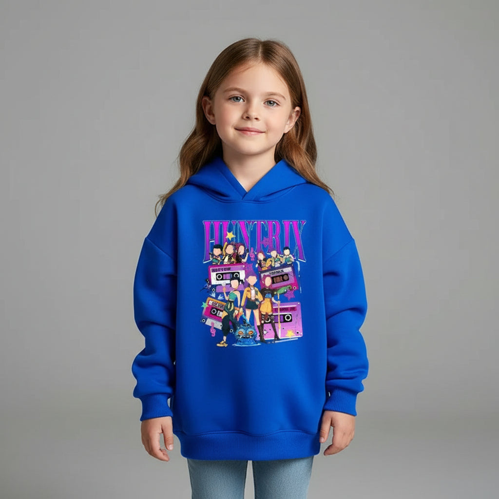 Sweat à Capuche Enfant Kpop Demon Hunters – Hoodie Anime Garçon & Fille
