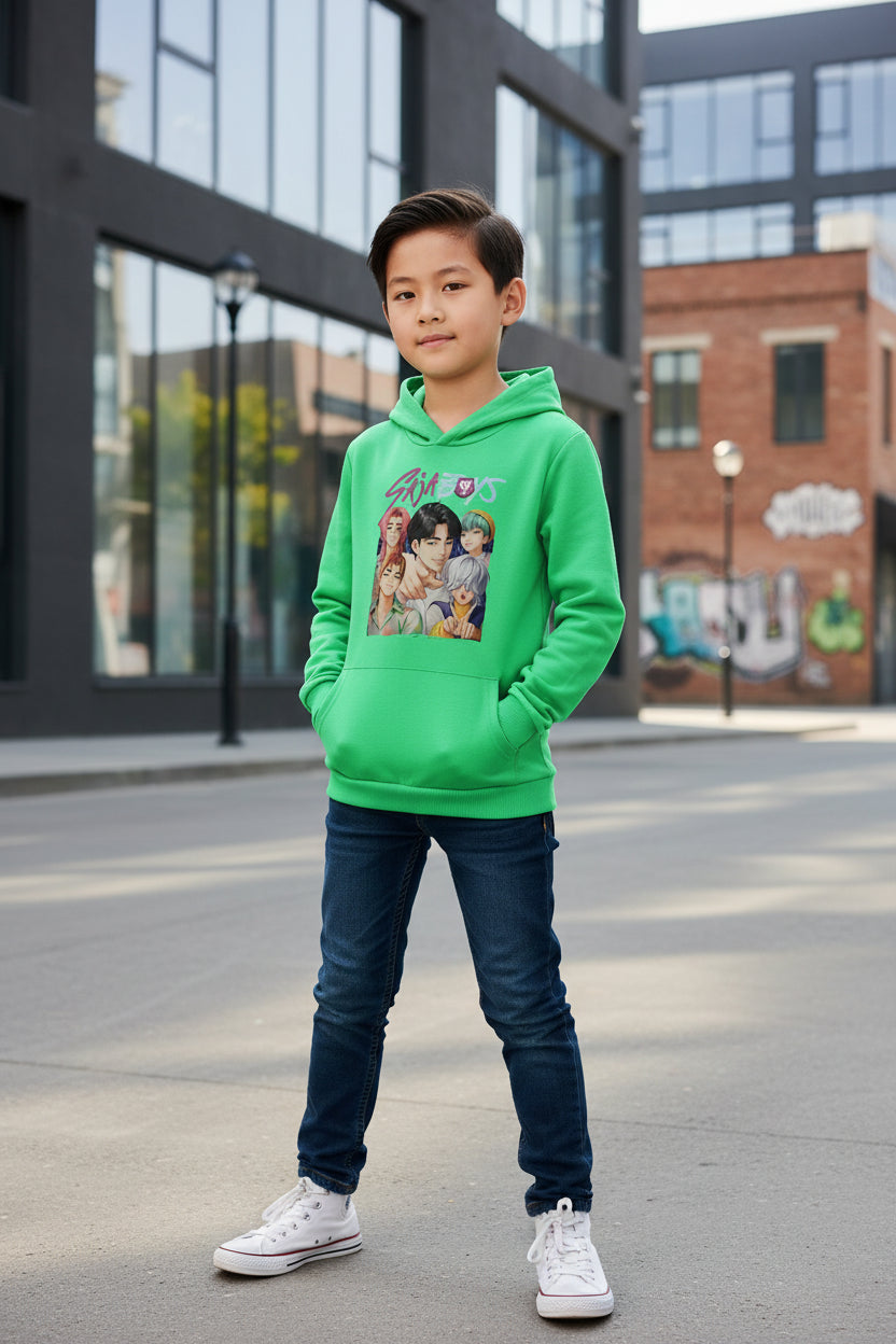 Sweat à Capuche Enfant Tendance – Hoodie Garçon & Fille Printemps/Automne