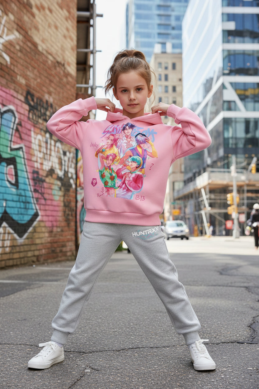 Ensemble Hoodie Enfant Automne – Survêtement Garçon & Fille 3 à 14 Ans