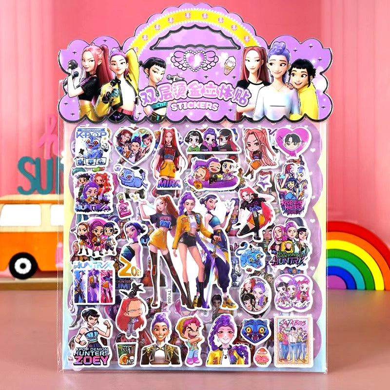 Stickers 3D Waterproof Enfant – Lot de 1, 3 ou 6 Autocollants Décoratifs DIY