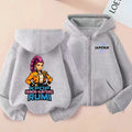 Hoodie Zippé Enfant – Kpop Demon Hunters Rumi Theme