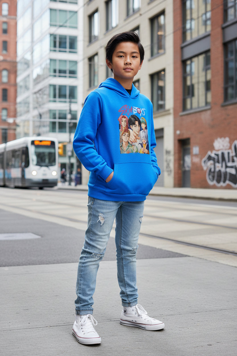 Sweat à Capuche Enfant Tendance – Hoodie Garçon & Fille Printemps/Automne