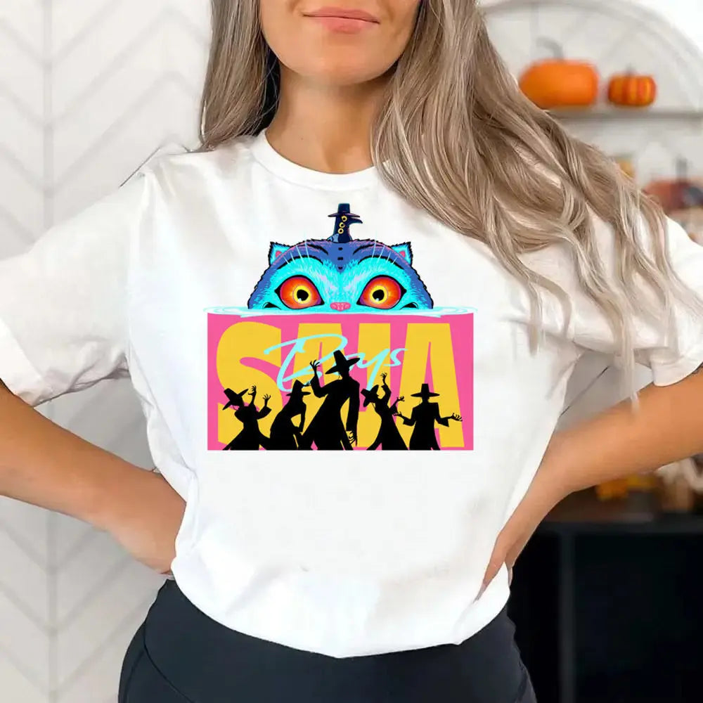 T-shirt Femme Streetwear – Style K-pop Fantasy Gothique et Urbain