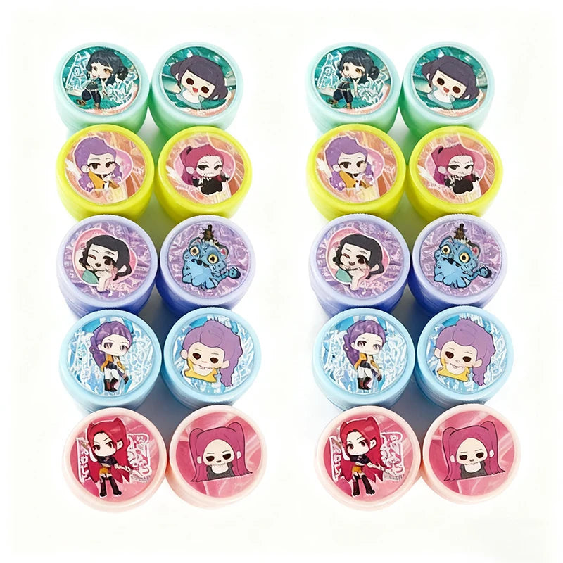 Lot de Tampons Enfant Mignons – Set DIY Scrapbooking & Récompenses Scolaires (10 ou 20 pcs)