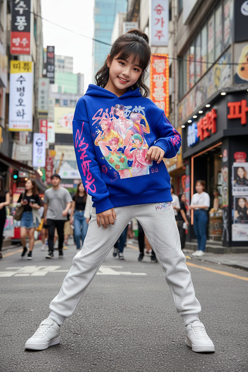 Ensemble Hoodie Enfant Automne – Survêtement Garçon & Fille 3 à 14 Ans