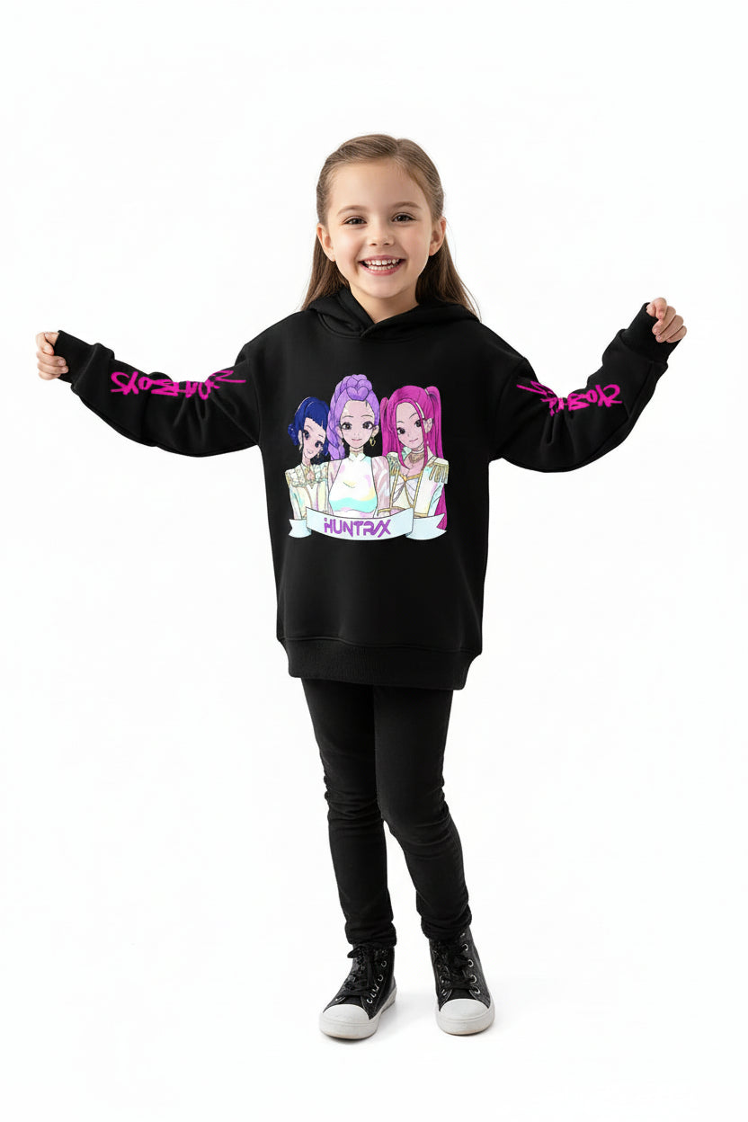 Sweat à Capuche Enfant – Style Cartoon Fantasy K-pop Chaud et Tendance