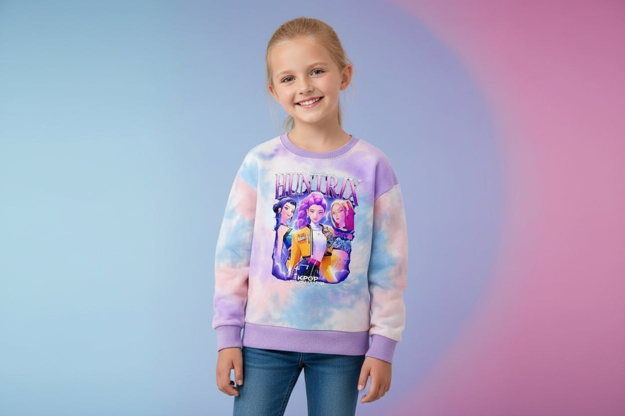 Sweat Enfant Manches Longues Mignon – Pull Casual Printemps/Automne