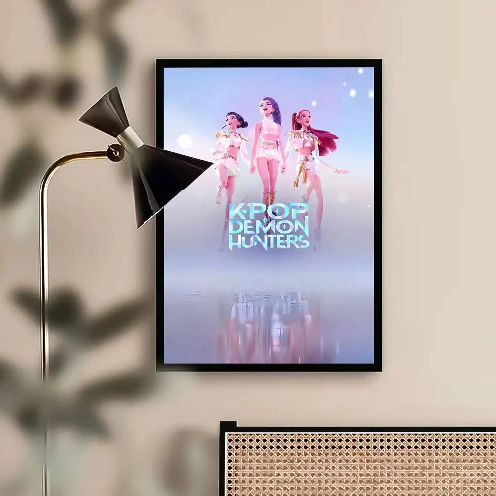 Poster Mural Style Anime Pop – Affiche Décorative Waterproof Esthétique