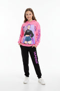 Ensemble Enfant Kpop Demon Hunters – Sweat à Capuche + Pantalon (Set 2 Pièces)
