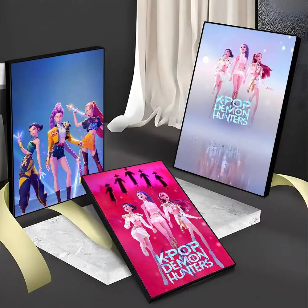 Poster Mural Style Anime Pop – Affiche Décorative Waterproof Esthétique