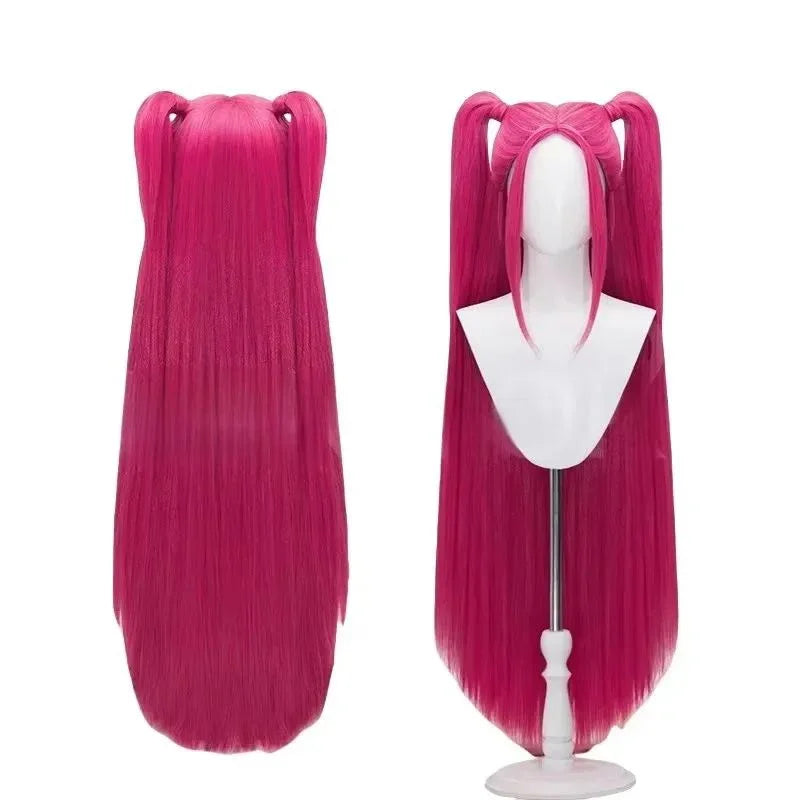 Déguisement Cosplay Chanteuse Fantasy K-pop Blanc – Ensemble Femme avec Perruque