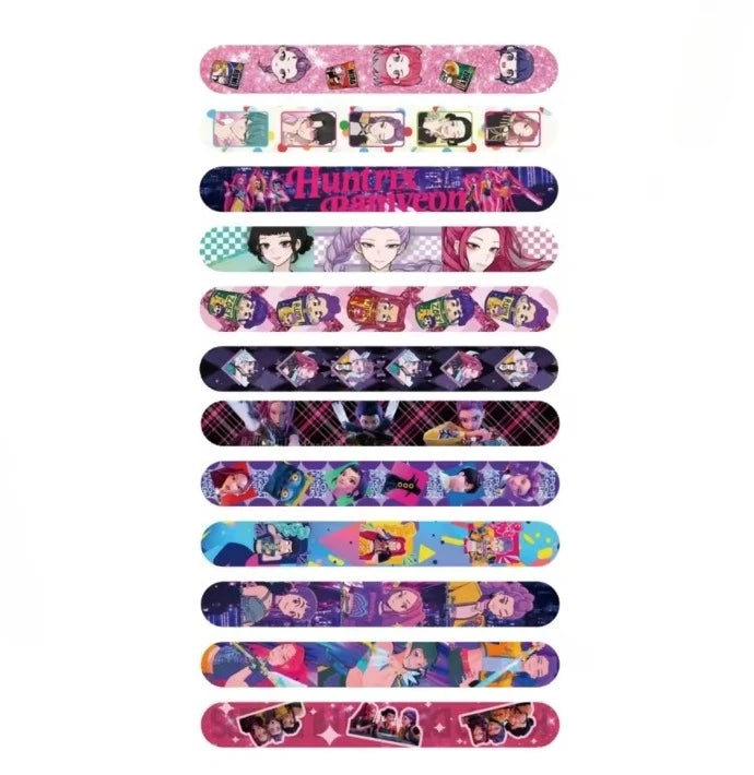 Lot de 12 Bracelets Slap Enfant – Bracelets Fun Anti-Stress Cadeaux Fête