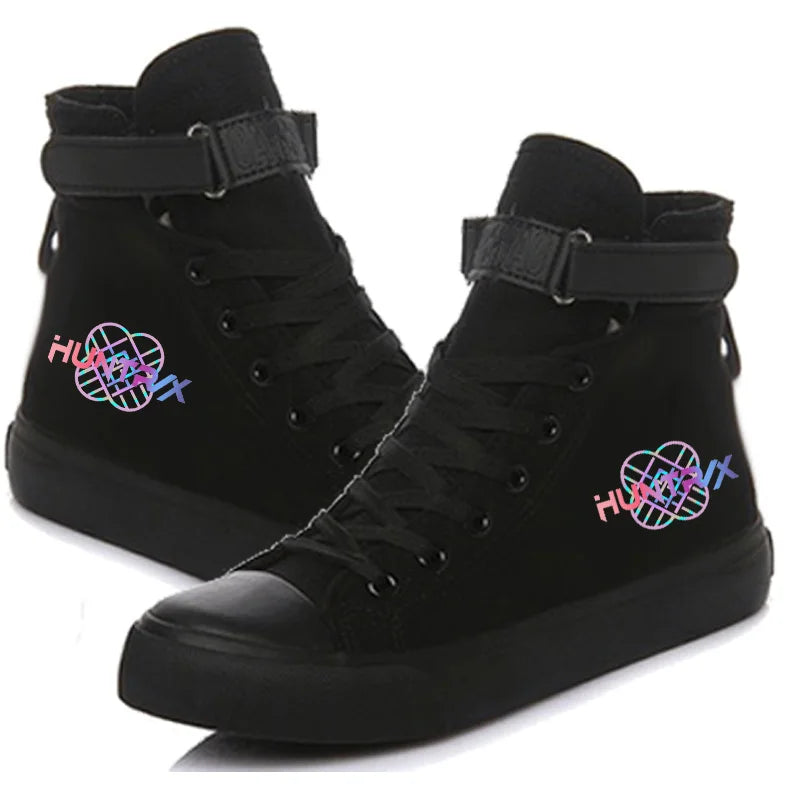 Baskets Montantes Streetwear k-pop – Sneakers Urbaines Casual Tendance