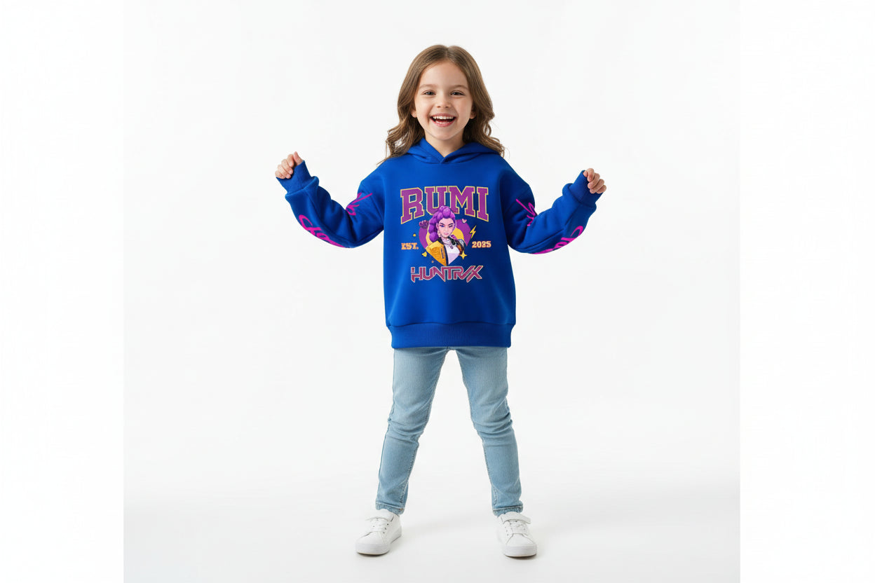 Sweat à Capuche Enfant Cartoon Kawaii Fantasy K-pop – Haut Décontracté Tendance