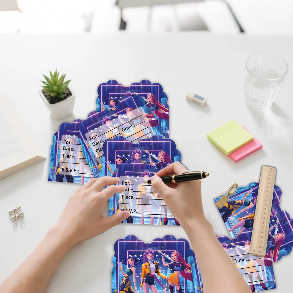 Carte Invitation Anniversaire Enfant – Mini Carte Festive Baby Shower & Fête