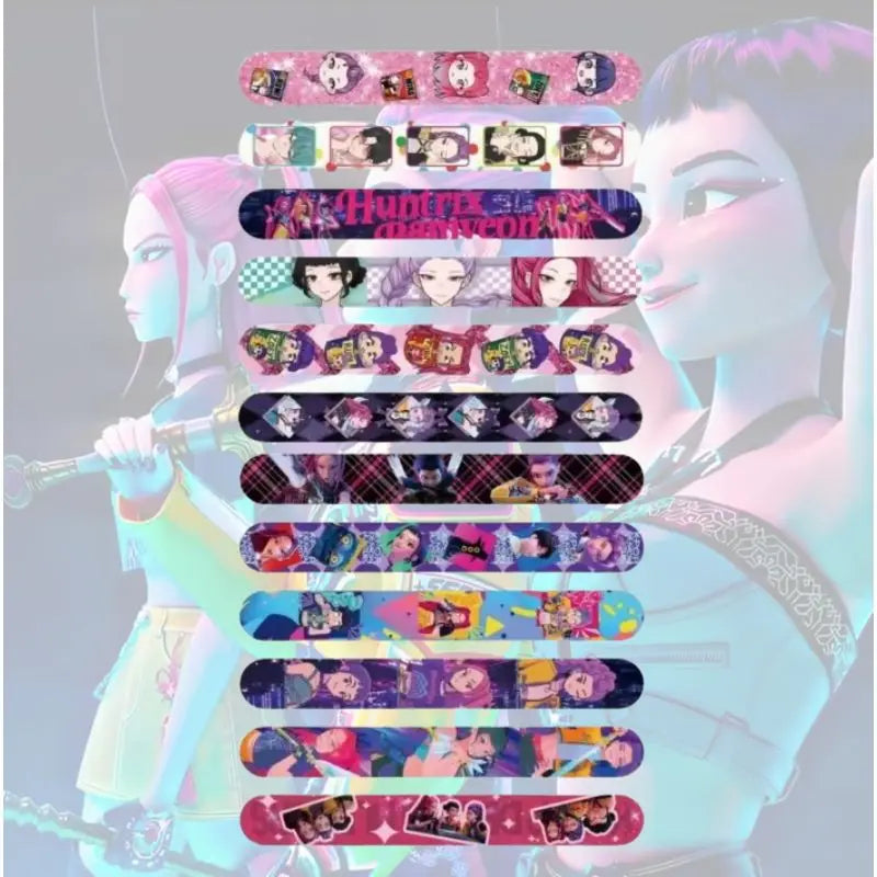 Lot de 12 Bracelets Slap Enfant – Bracelets Fun Anti-Stress Cadeaux Fête