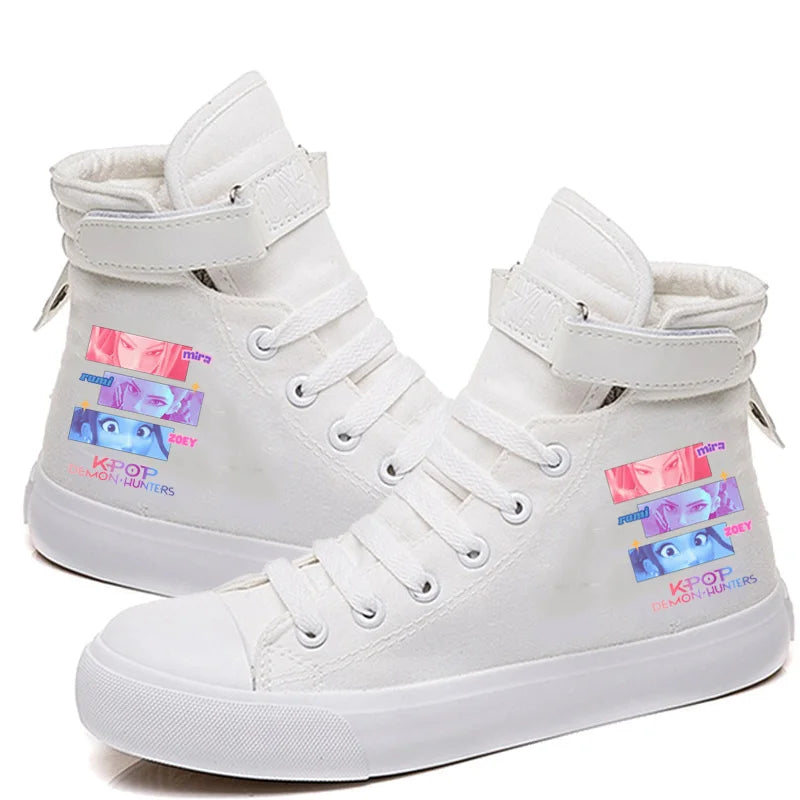 Baskets Montantes Streetwear k-pop – Sneakers Urbaines Casual Tendance