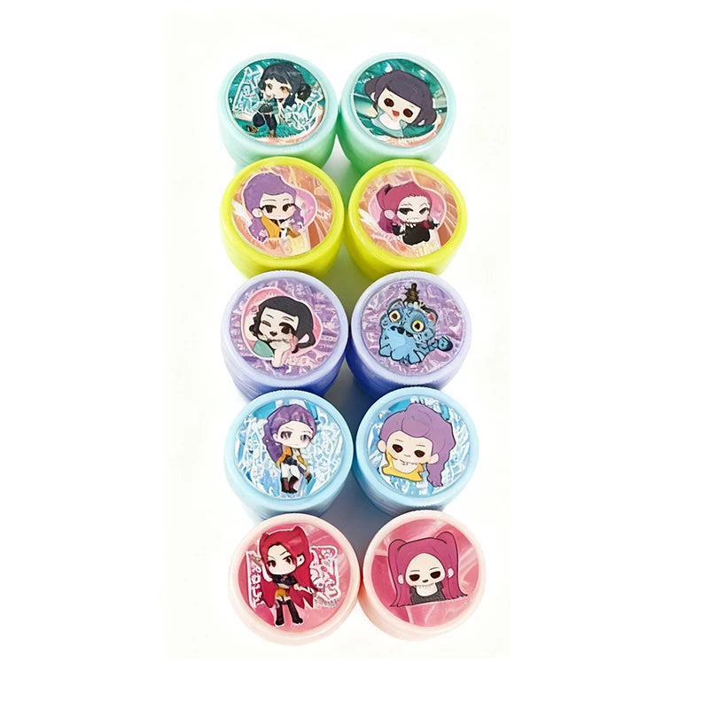 Lot de Tampons Enfant Mignons – Set DIY Scrapbooking & Récompenses Scolaires (10 ou 20 pcs)