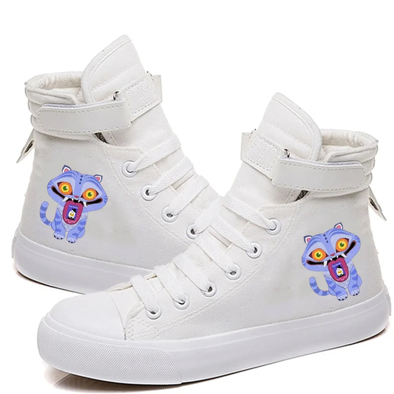 Baskets Montantes Streetwear k-pop – Sneakers Urbaines Casual Tendance