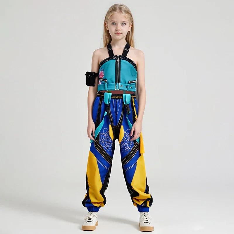 Déguisement Enfant Chasseuse Fantasy K-pop – Ensemble Roleplay Complet Fille