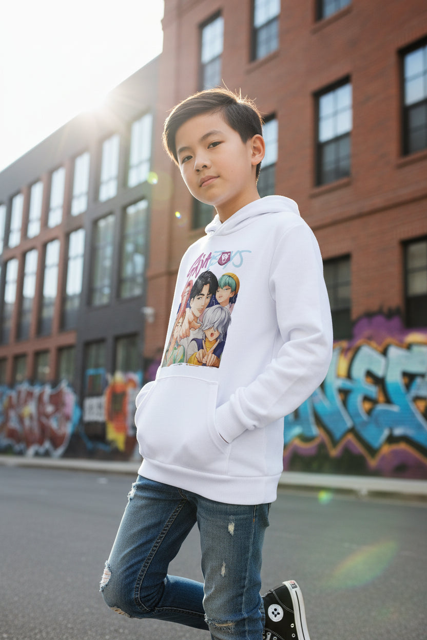 Sweat à Capuche Enfant Tendance – Hoodie Garçon & Fille Printemps/Automne