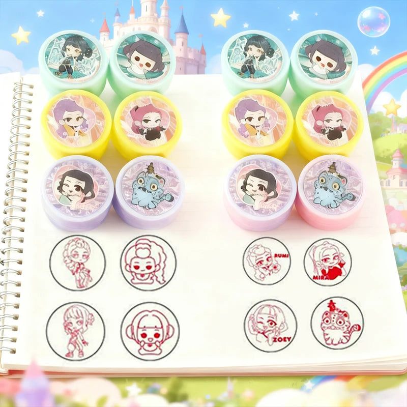 Lot de Tampons Enfant Mignons – Set DIY Scrapbooking & Récompenses Scolaires (10 ou 20 pcs)